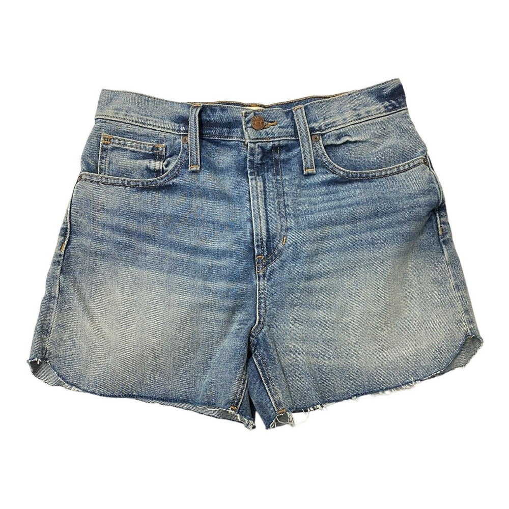 Madewell Light Blue Denim Midi Skirt